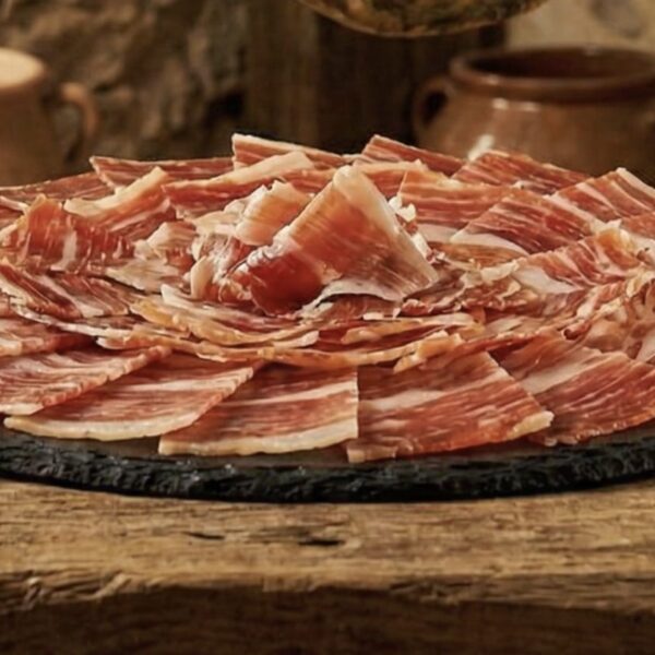 Jamón de cebo de campo 50% raza Ibérica a cuchillo 125gr