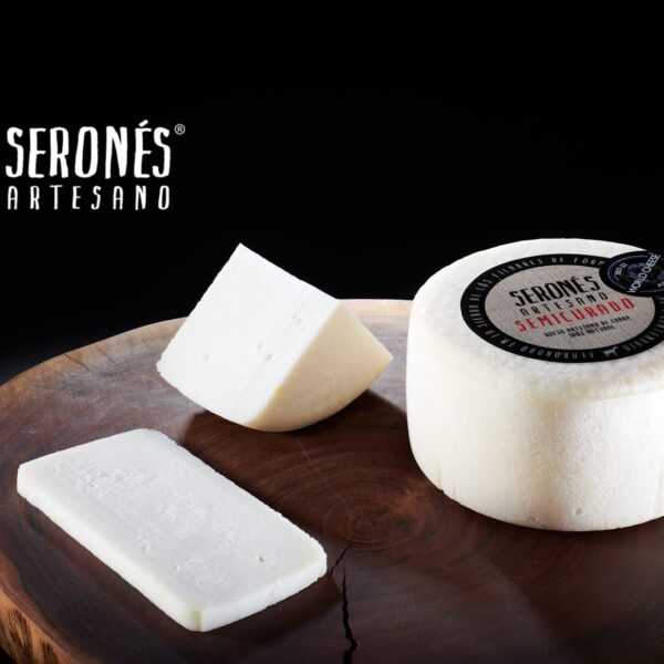 Queso Semicurado corteza natural 450gr