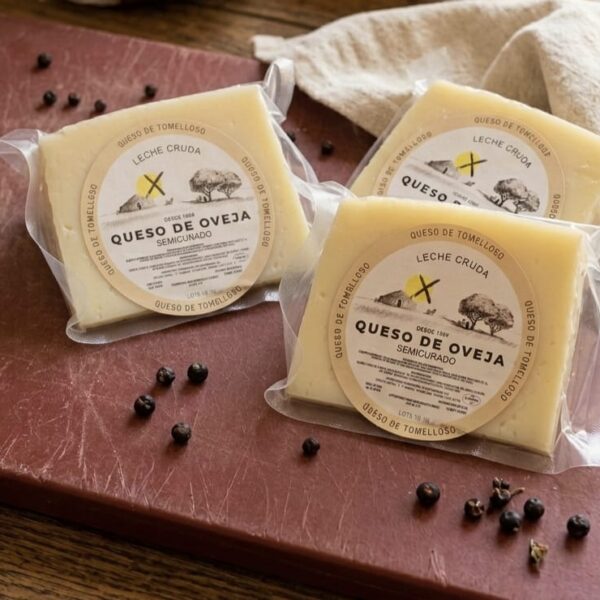Queso semi oveja Tomelloso 350gr aprox
