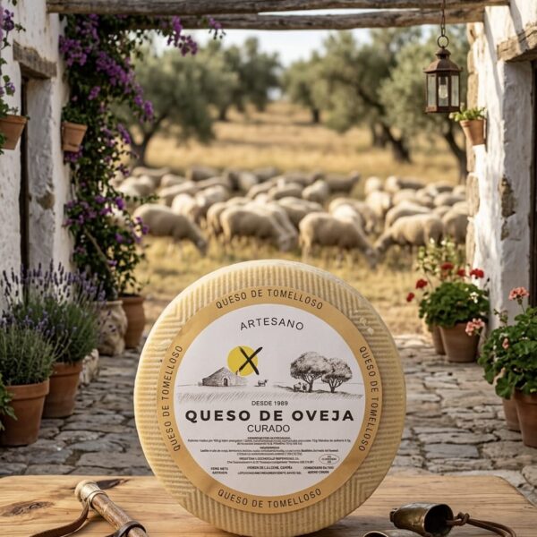 Queso semi oveja Tomelloso 3.3kg aprox